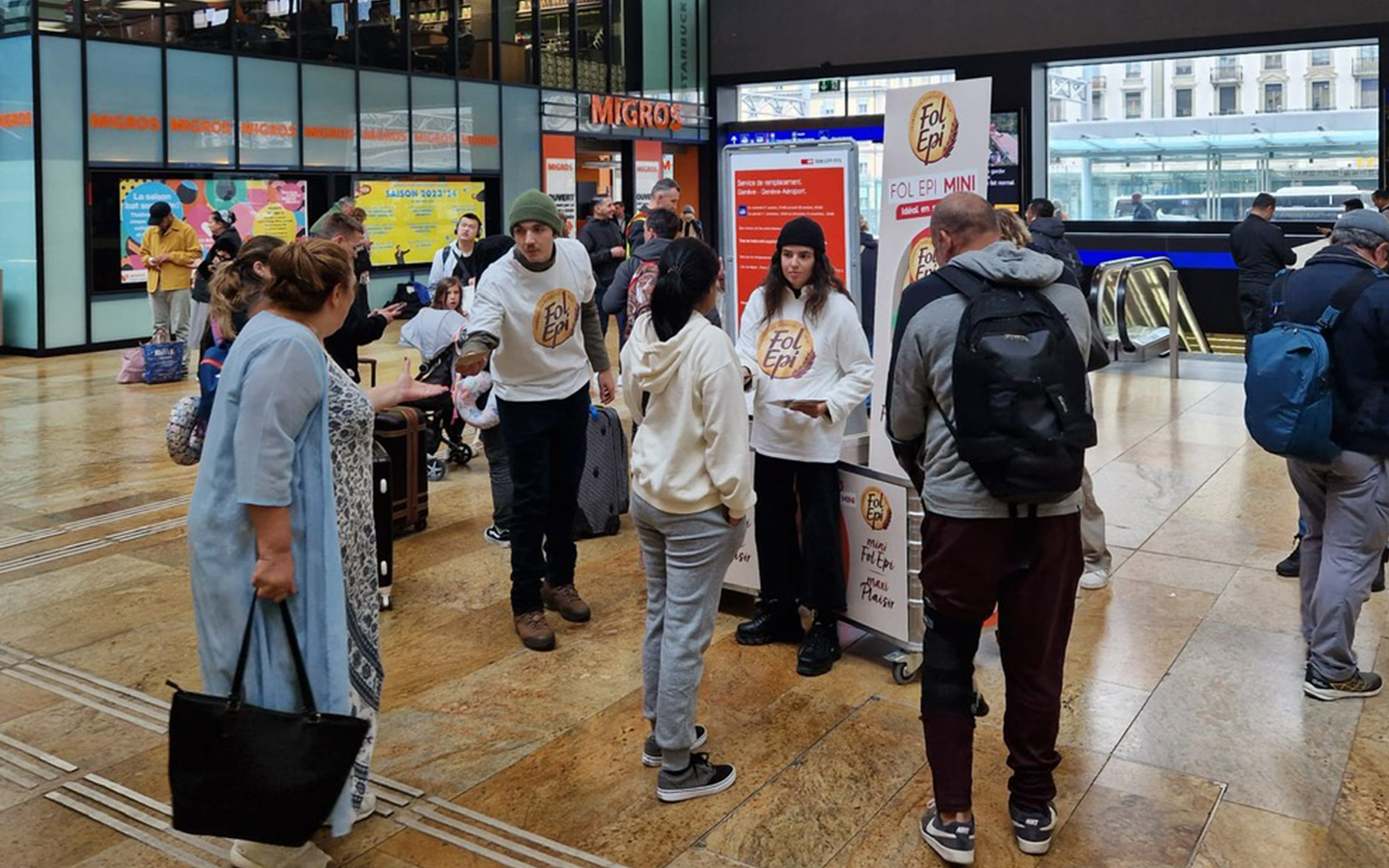 Agence marketing opérationnel promotion vente suisse romandie street guerilla outdoor instore shopper agency
