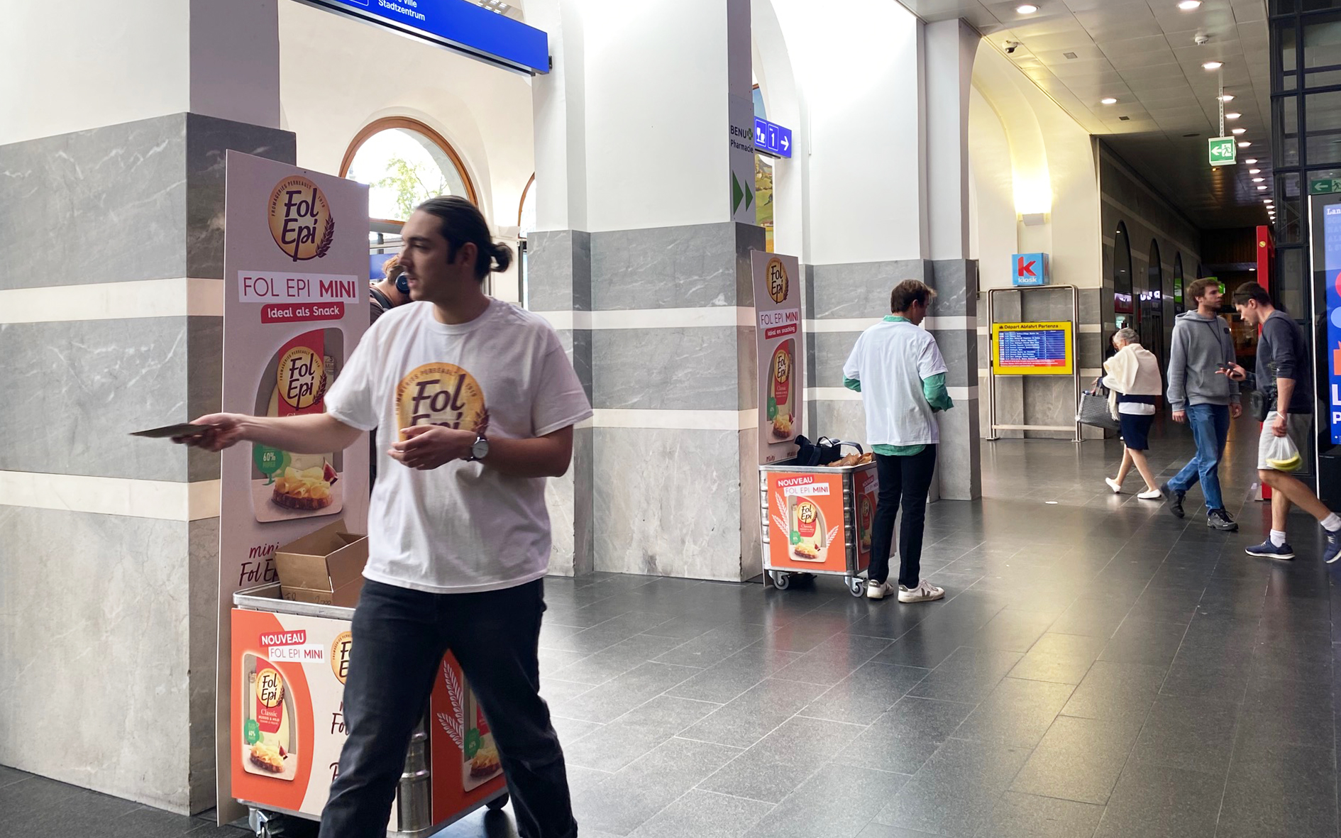 Agence marketing opérationnel promotion vente suisse romandie street guerilla outdoor instore shopper agency