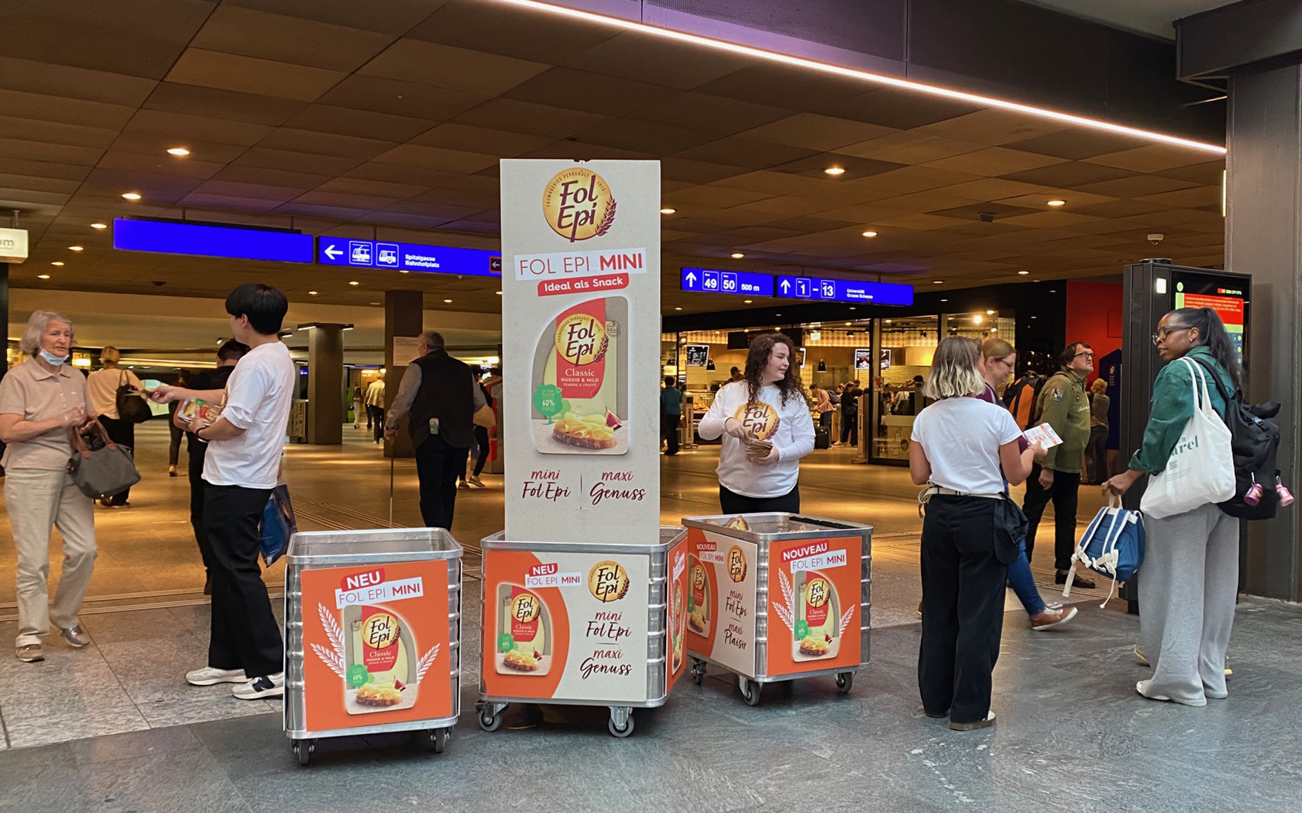 Agence marketing opérationnel promotion vente suisse romandie street guerilla outdoor instore shopper agency