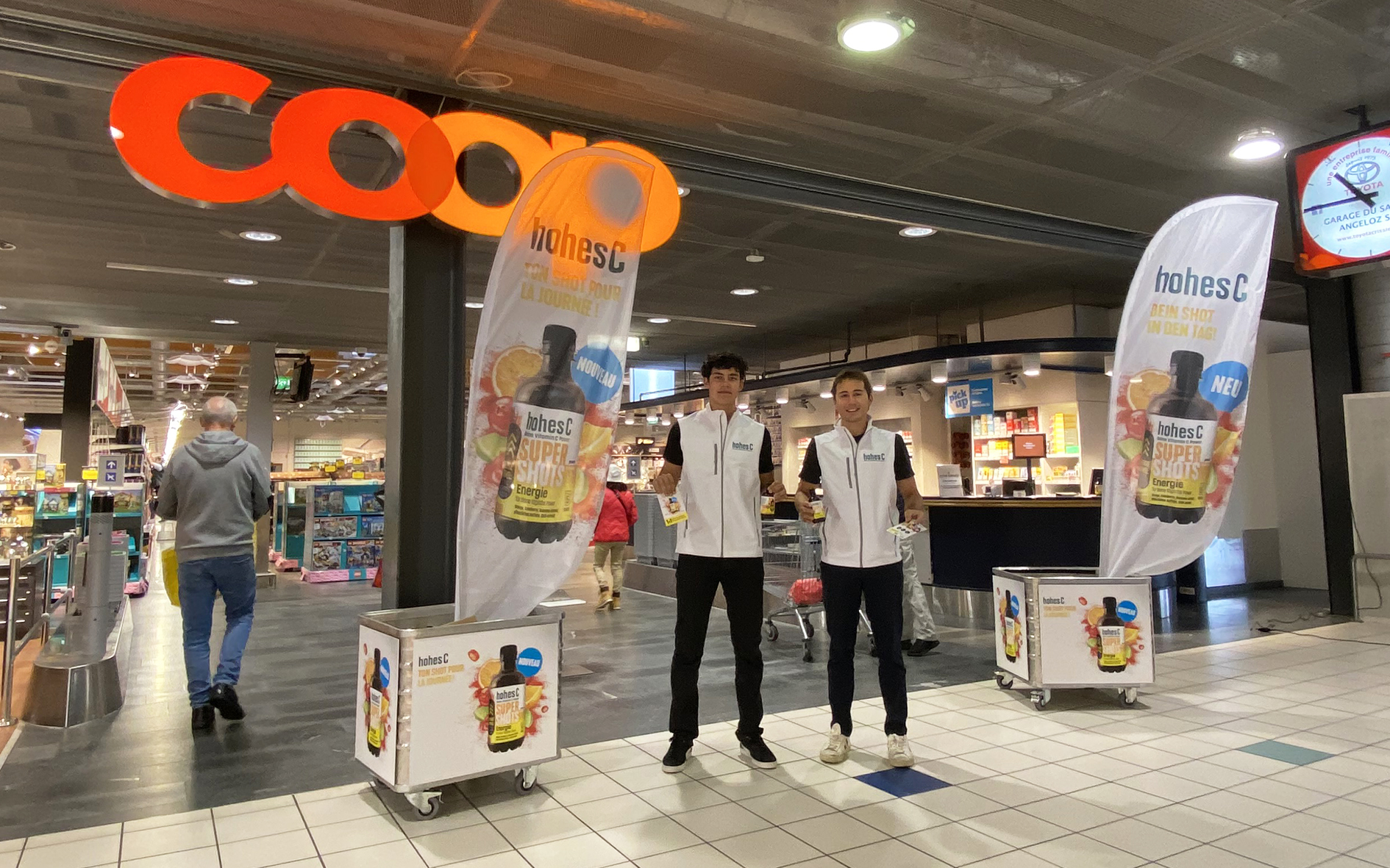 Agence marketing opérationnel promotion vente suisse romandie street guerilla outdoor instore shopper agency