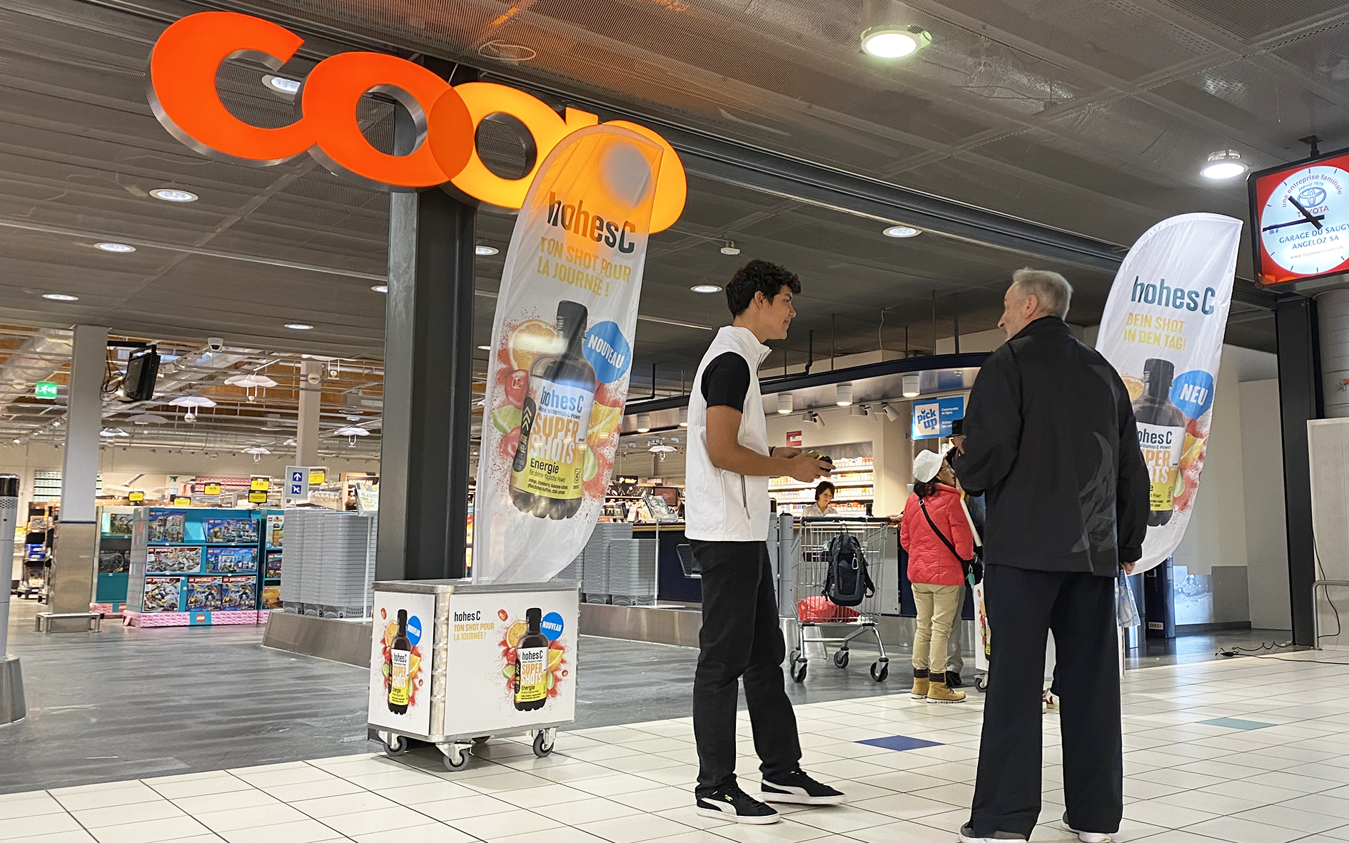 Agence marketing opérationnel promotion vente suisse romandie street guerilla outdoor instore shopper agency