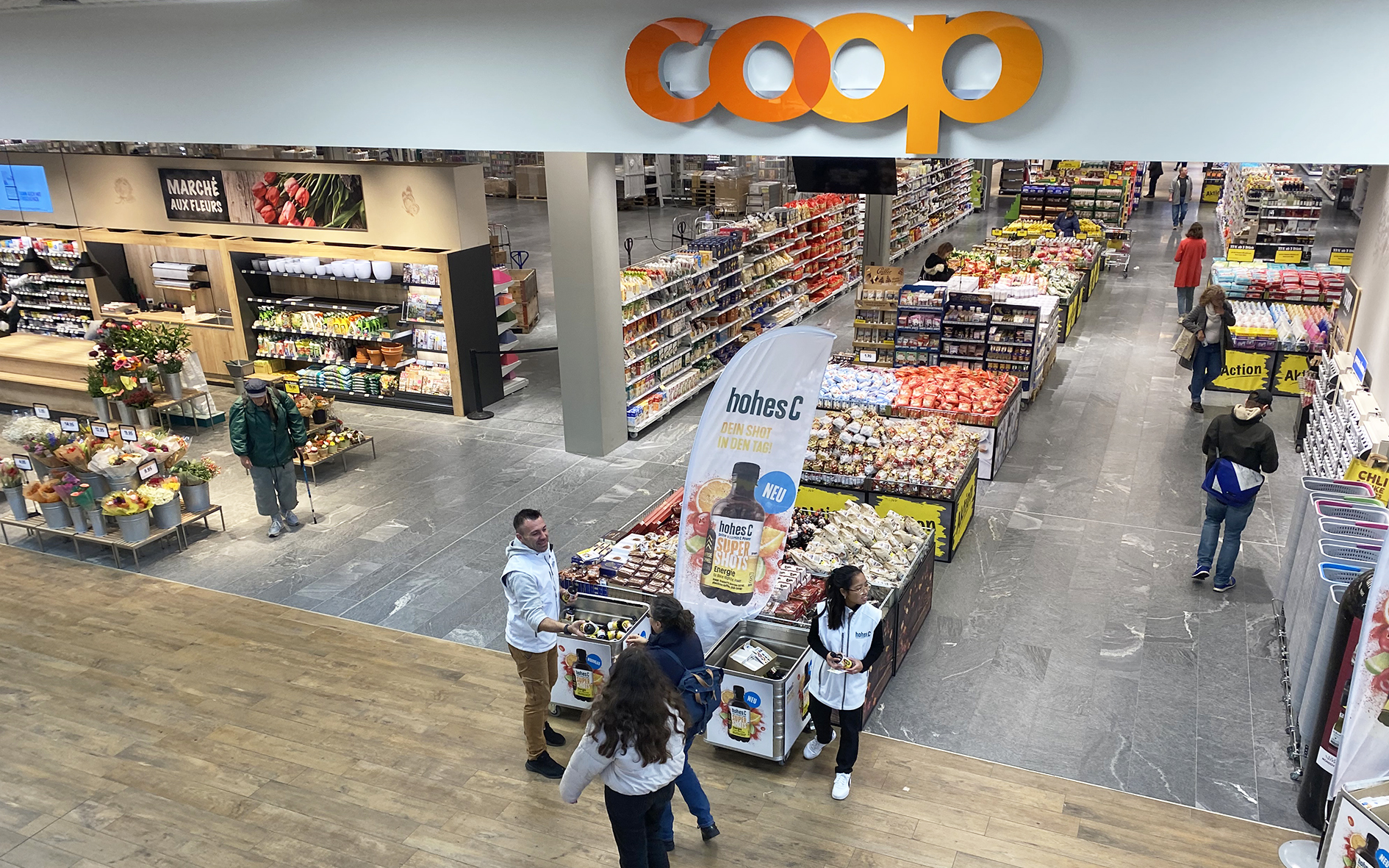 Agence marketing opérationnel promotion vente suisse romandie street guerilla outdoor instore shopper agency