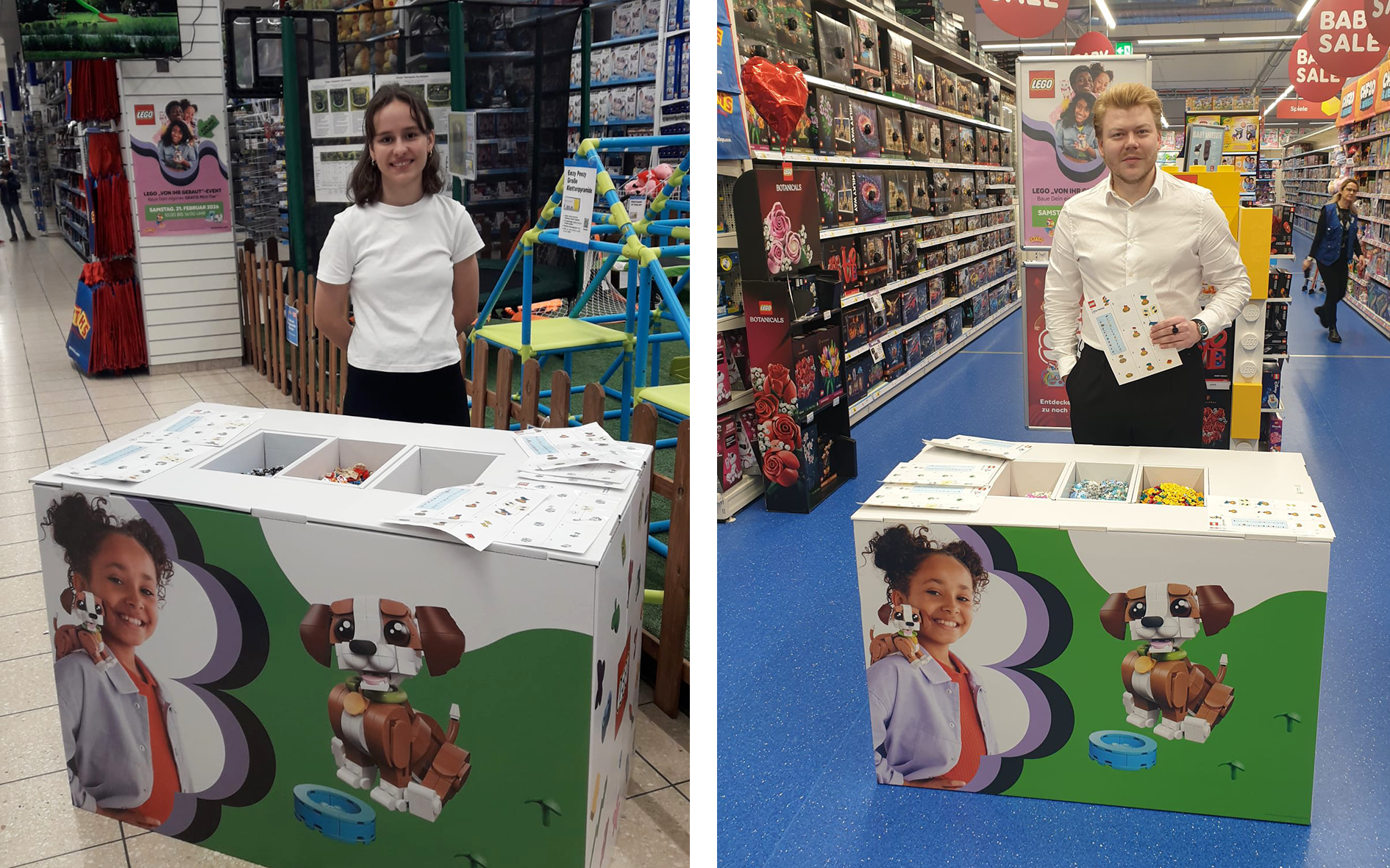 Animation LEGO chez SmythsToys