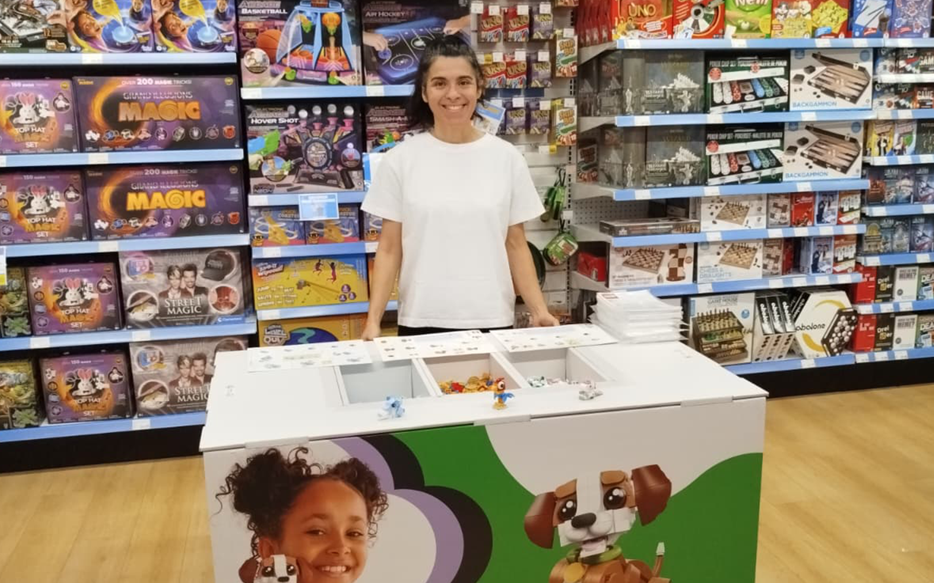 Animation LEGO chez SmythsToys