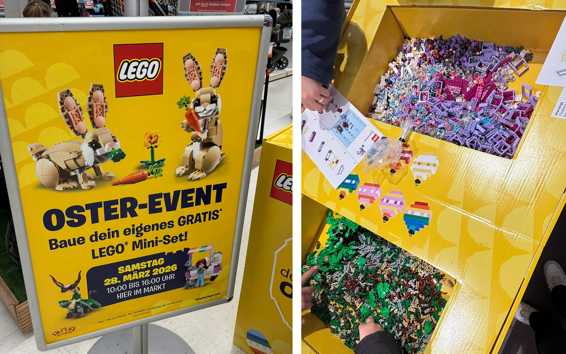 Animation LEGO chez SmythsToys