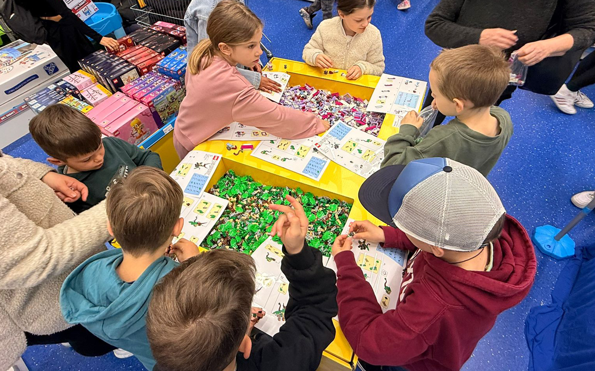 Animation LEGO chez SmythsToys