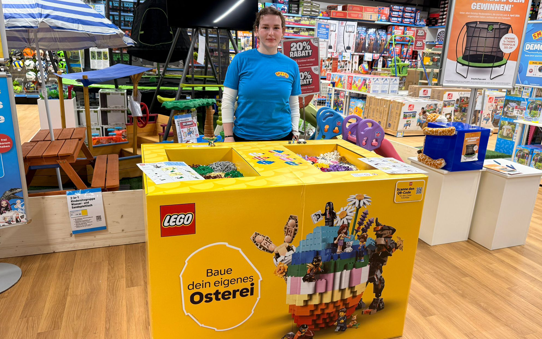 Animation LEGO chez SmythsToys