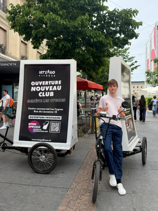 Moving billboard et flyering Genève